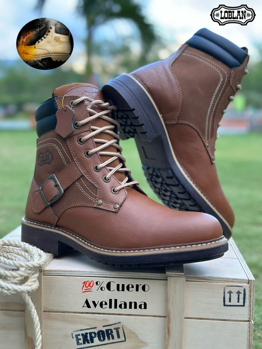 “Botas Lobland en Cuero para Caballero | Resistentes, Elegantes y Envío Rápido” - CALZADO AYNHARASTORE