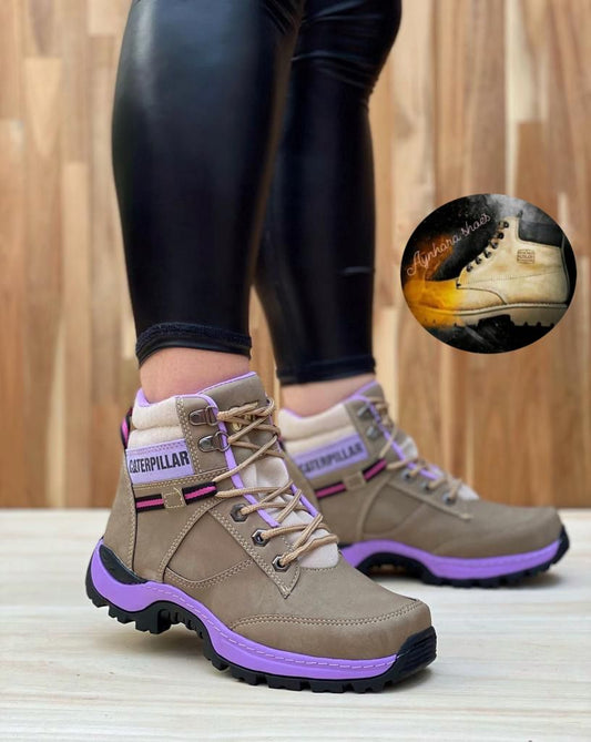 “Botas - CAT 3 - de Trabajo - para dama | Seguridad y Comodidad Todo el Día”